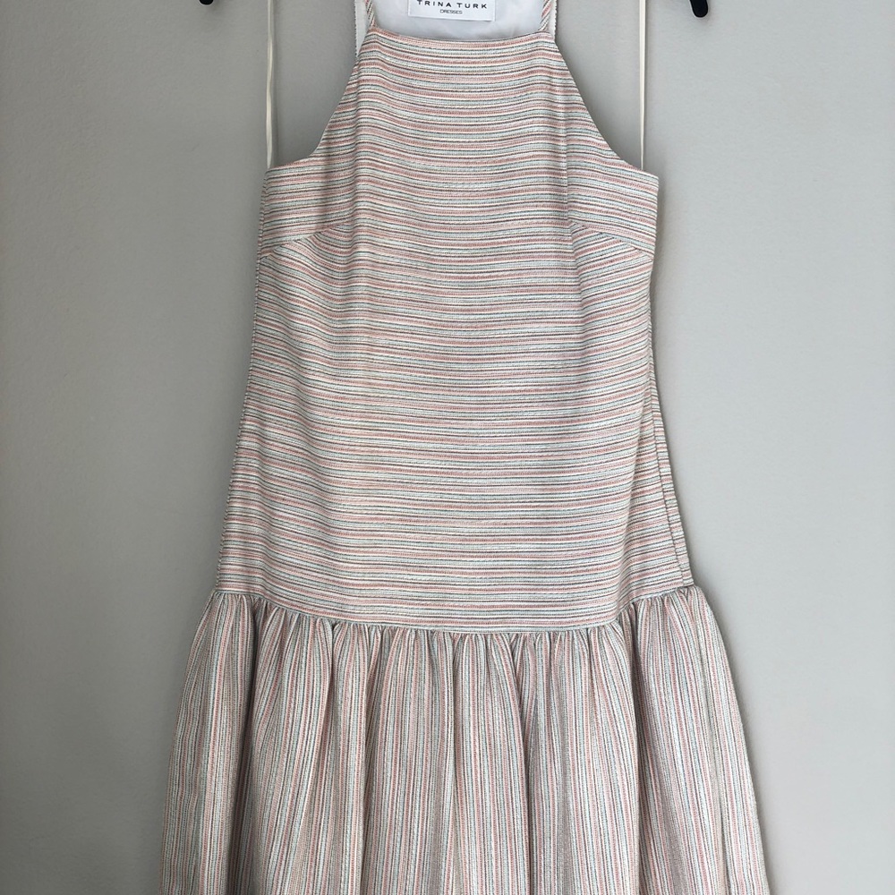 Trina Turk Multi-Colored Striped Dress - Picture 12 of 15